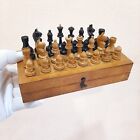 Ancien échecs soviétiques de 1957.  Usine Khalturin.  Jeu d'échecs soviétique