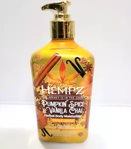 Idratante Chai Hempz Pumpkin Spice & Vanilla 17 oz edizione limitata - Foto 1 di 4