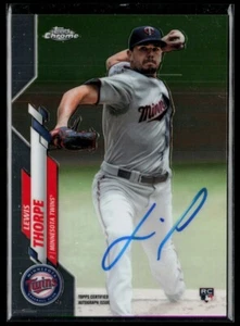 2020 Topps Chrome Rookie Autographs #RA-LT Lewis Thorpe RC - Picture 1 of 2