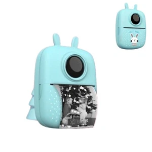 MINI STAMPANTE PORTATILE STAMPA DA SMARTPHONE FOTO VIDEO TESTO AZZURRO BLUETOOTH - Foto 1 di 3