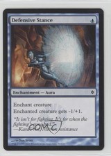 2011 Magic: The Gathering - New Phyrexia Defensive Stance #34 01r7