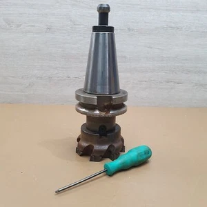 YG BT50 AD/B SMA32-75 Shell Mill Arbor and Shell mill head 7 face square - Picture 1 of 12