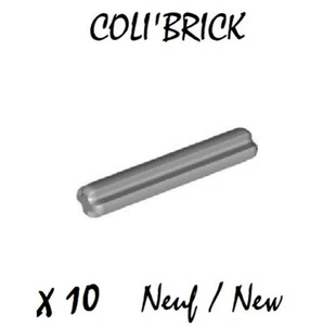 Lego 4519 - 10x Axe / Technic Axle 3 - Gris/ Light Bluish Gray - Neuf - Imagen 1 de 1