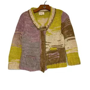 Athropologie Shae Chunky Knit Boho Womens Sweater Size M - Picture 1 of 8