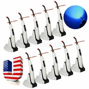 10x Dental LED Curing Light Cure Lamp Wireless Resin Cure Woodpecker LED.B Type - Picture 1 of 12