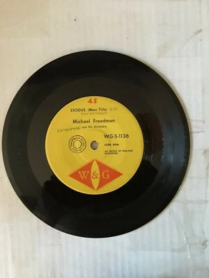MIchael Freedman 7" Single: Exodus (Main title) - Image 1 of 2