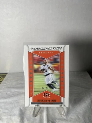 JOE MIXON - 2022 ROOKIES & STARS MAN IN MOTION ORANGE /125 Cincinnati Bengals - Image 1 of 2