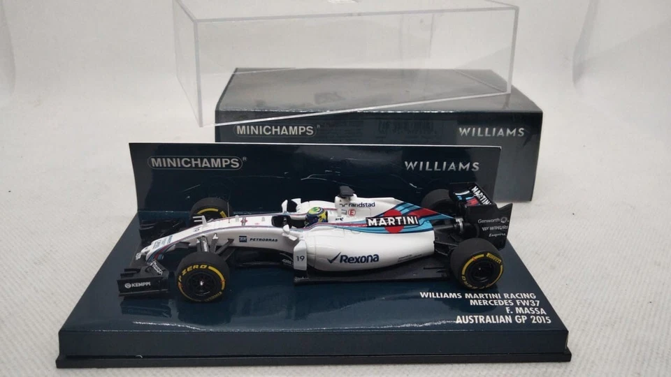 Minichamps WILLIAMS MARTINI RACING MERCEDES FW37 F. MASSA GP 2015  SCALA  1:43 - Immagine 1 di 4