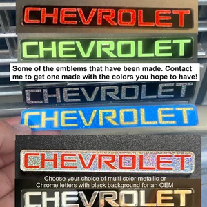 EMBLEMA PARRILLA INFERIOR PERSONALIZADO para Chevrolet Malibu 1978 y 1979 y El Camino 78 79 - Imagen 1 de 12