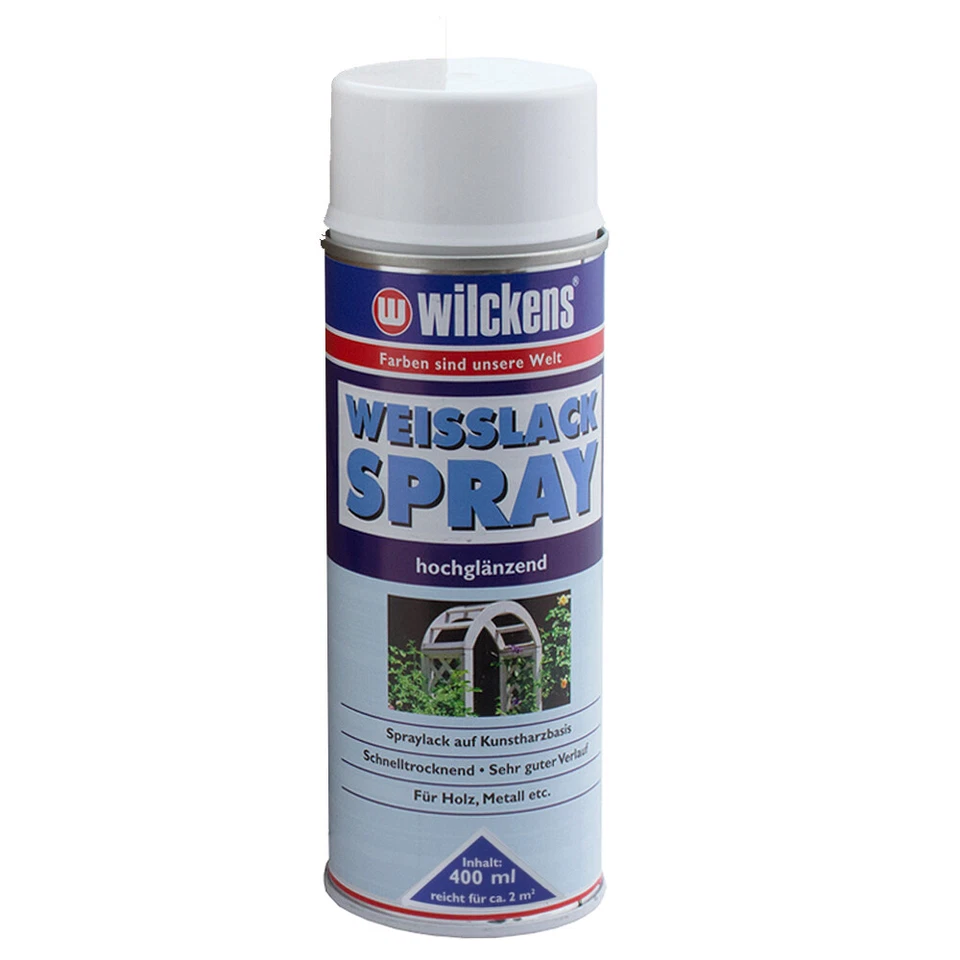 Wilckens Weisslack Spray hochglänzend 400 Ml