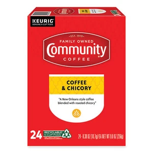 Community Coffee Coffee and Chicory Coffee K-Cups, 24/Box - Picture 1 of 1