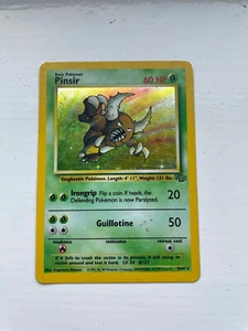 Pinsir Holo No Symbol 9/64 - Jungle Pokemon Card 1999 WOTC NM - Picture 1 of 3