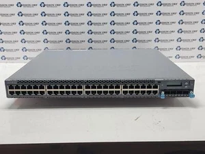 JUNIPER Network Switch EX4300-48P-TAA w/X4SFP Module, Grade B, SKU 15819 - Picture 1 of 3