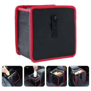Car Trash Bag Garbage Bag Hanging Car Trash Can Front Seat Trash Can Car - Picture 1 of 12