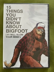 NEW 15 Things You Didn't Know About Bigfoot ) #1 Will Blow Your Mind! DVD 2019 - Imagen 1 de 2