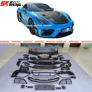 Kit de ala alerón con parachoques delantero para Porsche 718 982 Cayman Boxster - Imagen 1 de 13