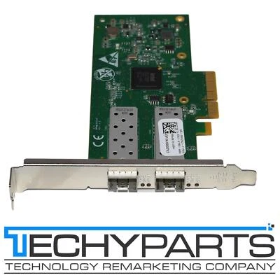 Серверный адаптер Dell 002V2 Silicom PE2G2SFPI35 2 порта Gigabit SFP PCI-e Ethernet - Изображение 1 из 4