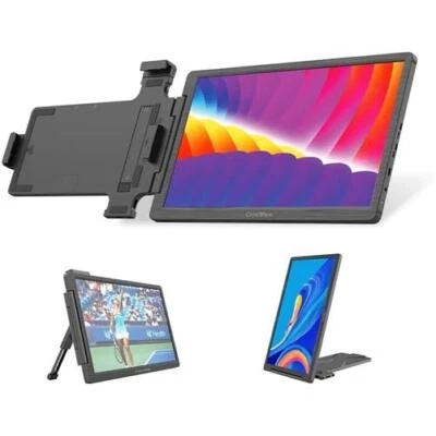 CrowView - Monitor externo ultraleve portátil 14"" monitor duplo 14 polegadas alta definição total - Imagem 1 de 4