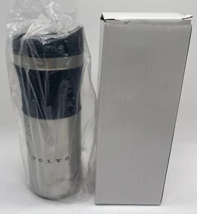 VOLVO Stainless Steel Travel Coffee Mug Cup Thermal Vacuum Drinkware Black 24 Oz - Picture 1 of 11