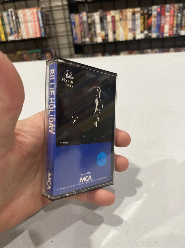 Billie Holiday- The Billie Holiday Story- 1980 Cassette Reissue MCA Records Jazz Foto 1 de 1