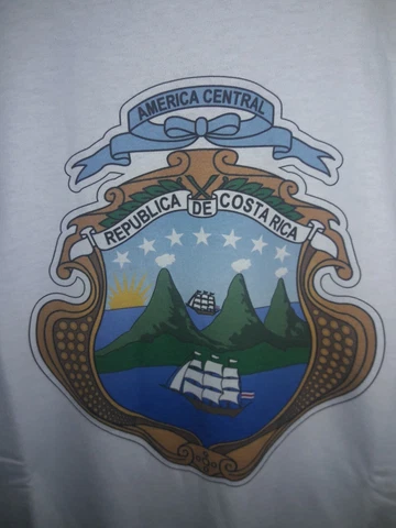 República de Costa Rica Patriotic T-Shirt camiseta camisa scenic souvenir NEW -M Cover