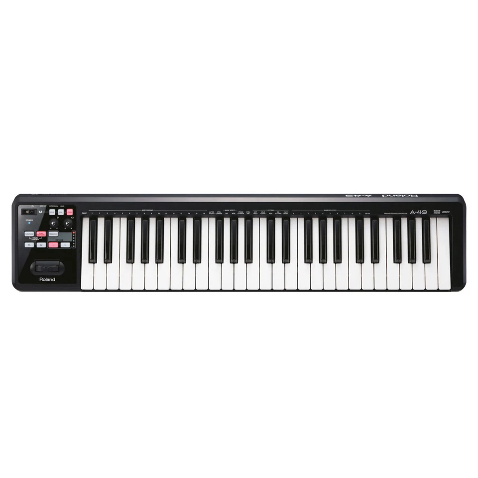 Roland A49 MIDI-Keyboard Schwarz - Bild 1 von 4