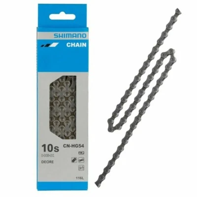 Shimano CN-HG54 Deore Chain 10Spd MTB inc. Joining Pin Dyna-Sys RETAIL Packaging - image 1 of 3