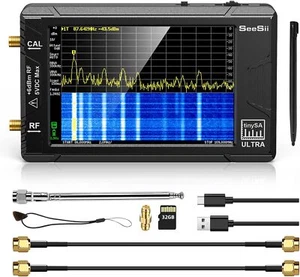 TinySA Ultra 100kHz-5,3GHz Spektrumanalysator, 100kHz-800MHz VHF Signalgenerator - Picture 1 of 9