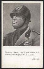 Late 1930s MUSSOLINI Propaganda Literature Flyer