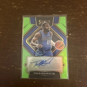 TIM HARDAWAY JR MAVS  HAND SIGNED CERTIFIED GENUINE AUTHENTIC COLLECTIBLE CARD - Picture 1 of 2