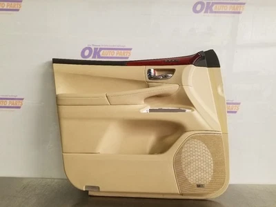 08 2008 LEXUS LX570 DOOR TRIM PANEL FRONT LEFT DRIVER BEIGE LEATHER Foto 1 de 4