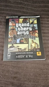 Grand Theft Auto: San Andreas Official Strategy Guide Brady Xbox & PC W/POSTER!! - Bild 1 von 12