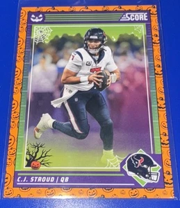 2024 Panini Score A Treat Football CJ Stroud Halloween Pumpkin Houston Texans - Picture 1 of 2