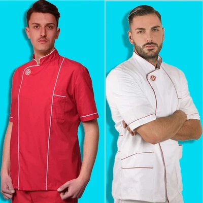 Giacca pizzaiolo 100% cotone made in italy cod:2301 - Immagine 1 di 4