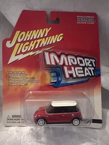 Johnny Lightning 2003 Import Heat Diecast Body & Chassis Red Mini Cooper S - Picture 1 of 2