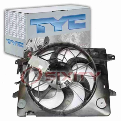 Conjunto de ventilador condensador y radiador doble TYC para Mercury Grand gj 2003-2005 Foto 1 de 4