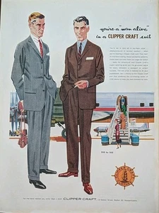 1957 vintage Clipper Craft Airplane Print Ad - Picture 1 of 1