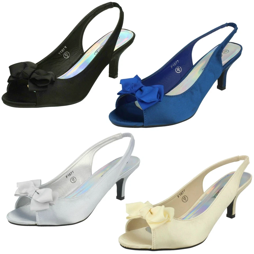 Tacones sin cordones para dama F1R877 Foto 1 de 1