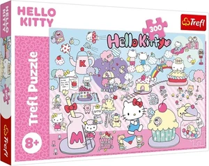 Trefl Jigsaw Puzzle 300 Pieces 8+ Age Explore the World of Hello Kitty - Picture 1 of 2