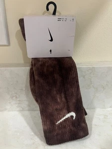 Calcetines Nike Everyday Plus Tie-Dye marrón ámbar (grandes para hombre 8-12) DA2613-201 - Imagen 1 de 5