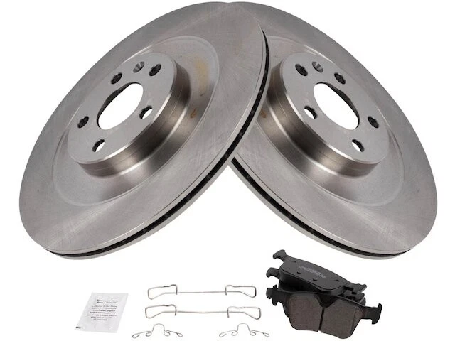 后刹车片和转子套件适用于 2016 - 2020 年沃尔沃 XC90 2017 2018 GT556SQ — 第 1/1 张图片