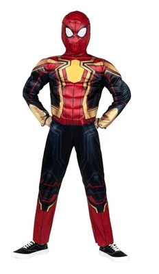 Marvel Spider-Man No Way Home Traje Iluminado Disfraz Infantil (Talla Mediana:8) Precio de venta sugerido por el fabricante $35 Foto 1 de 4