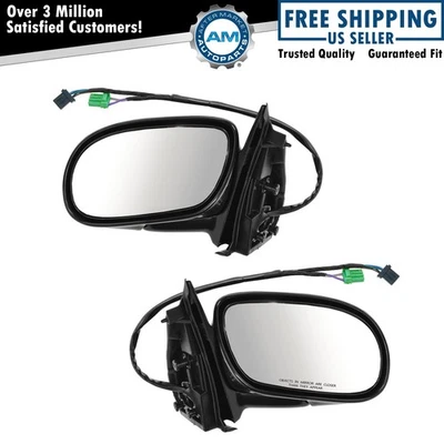 Par de espejos retrovisores con memoria eléctrica conductor pasajero para 98-02 Buick Park Avenue Foto 1 de 4