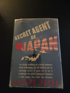 Amleto Vespa Secret Agent of Japan 1st US ed HC Very good / Good - Picture 1 of 12