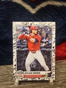 2025 Topps All Star Game Dylan Crews RC Rookie Base Nationals - Picture 1 of 2