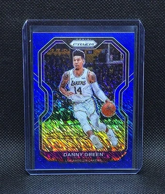 2020-21 Panini Prizm DANNY GREEN Blue Shimmer Prizm /35; Lakers #149 - Image 1 of 2