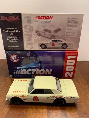 Dale Earnhardt #8 First Asphalt Win 1964 Chevelle Action 1/24 Diecast~ - Image 1 of 4