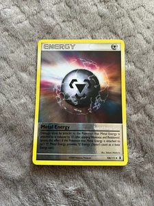 Metal Energy 101/111 Reverse Holo 2009 Rising Rivals Platinum Era Vintage LP-NM - Imagen 1 de 2