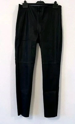 H&M Premium Selection Leather leggings Size UK 8 EUR 36 can fit UK 10-12  - Image 1 of 4