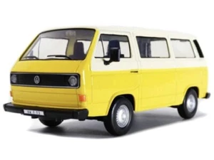 VW Volkswagen T3 Bus - 1970 - Giallo - MotorMax 1:24 - Foto 1 di 6